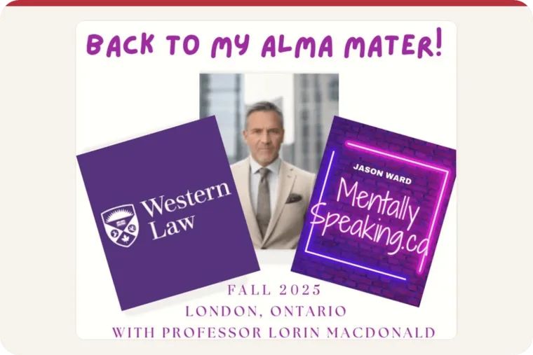Western University Faculty of Law, London, Ontario, Fall 2025