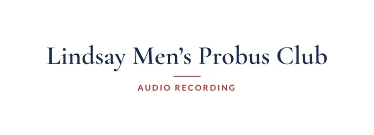 Lindsay Men’s Probus Club